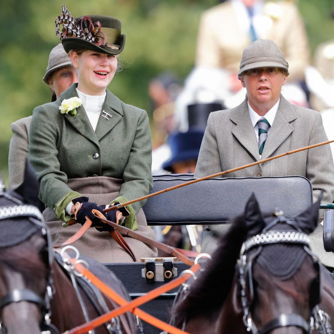 ¿Por qué estas imágenes de Lady Louise Windsor en carruaje son diferentes y muy emocionantes para su familia?