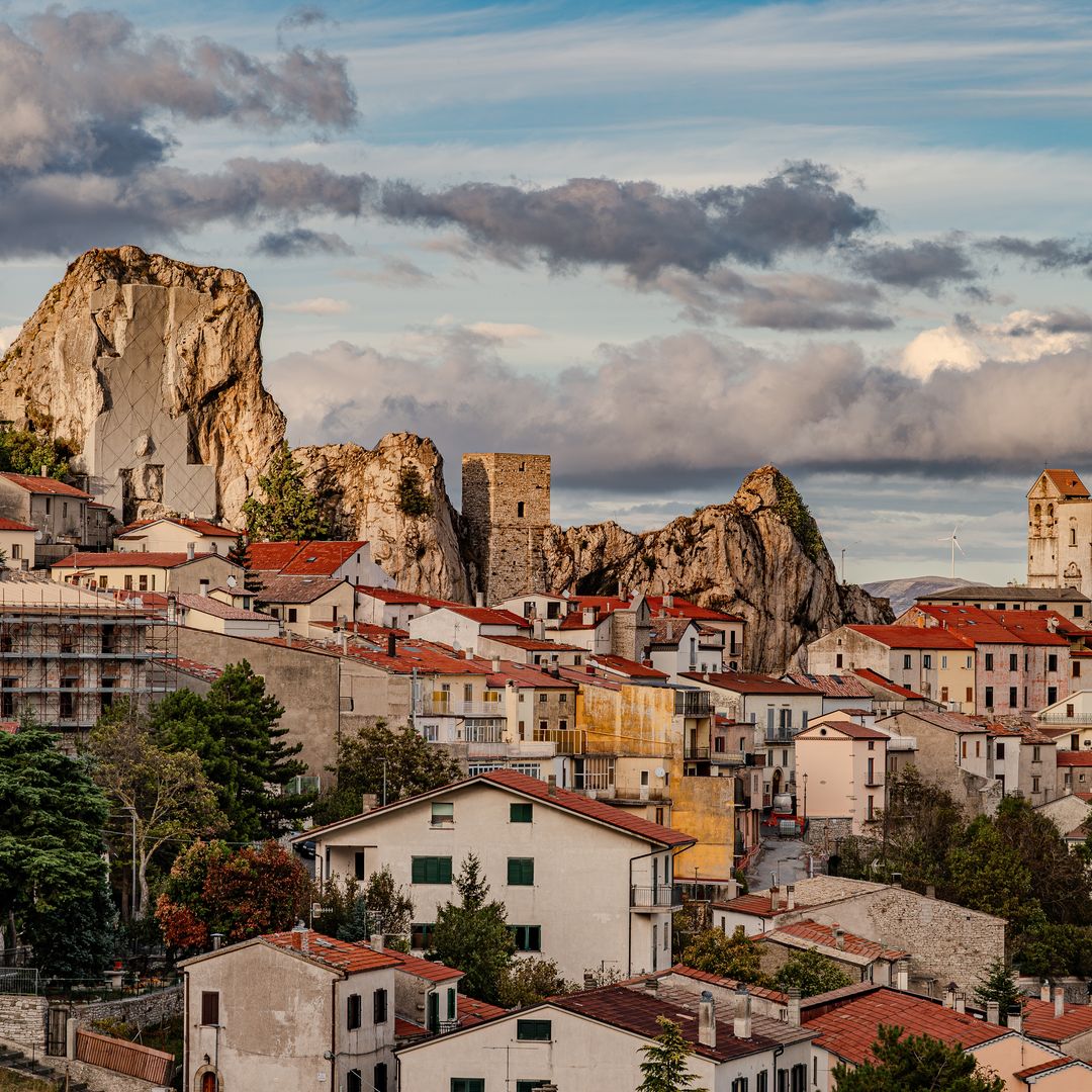 Isernia, en Molise, famosa por el Santuario Samnita.