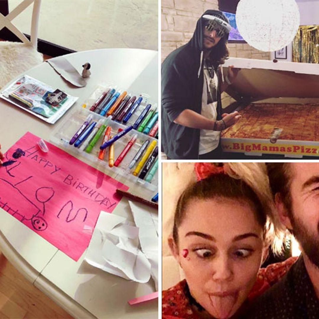 Un 'fiestón' con pizzas gigantes, Elsa Pataky vestida de rapera... así celebraron los Hemsworth el cumpleaños de Liam