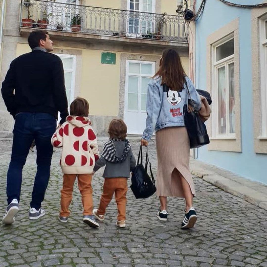 Iker Casillas vuelve a Oporto y recorre los lugares en los que fue feliz con Sara Carbonero y sus hijos
