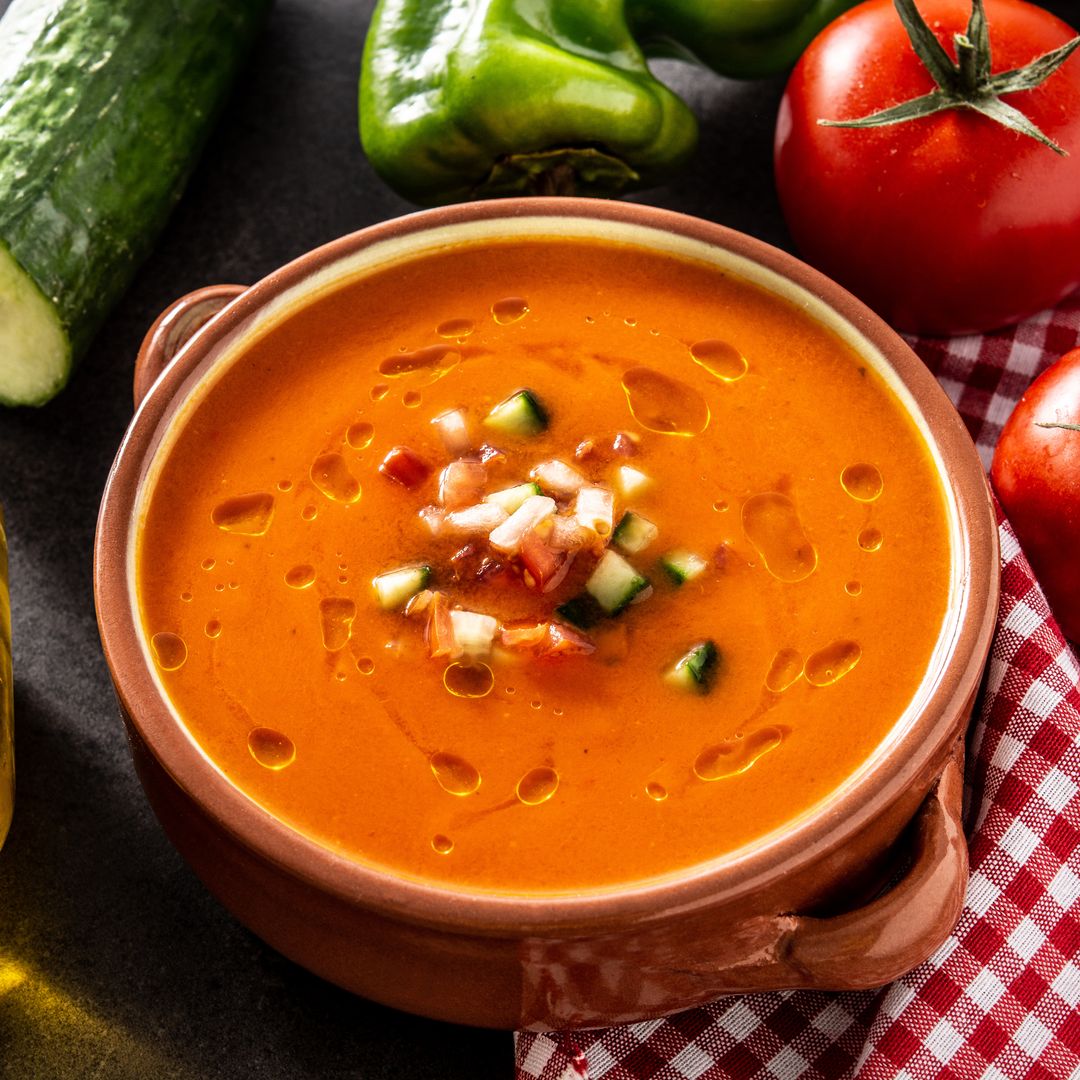 Gazpacho andaluz: la receta más sencilla y tradicional