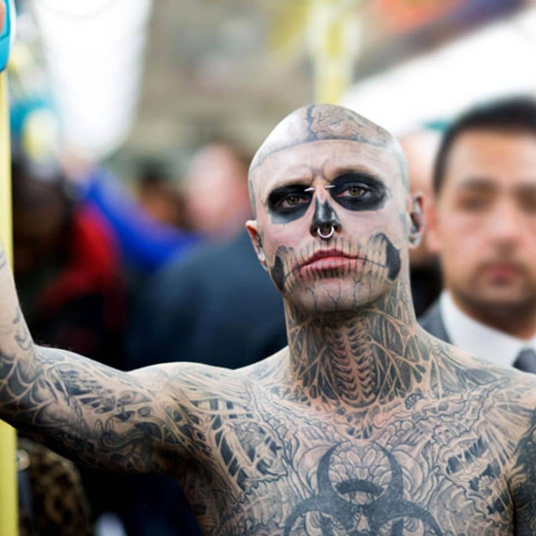Fallece a los 32 años el icónico modelo Rick Genest, 'Zombie Boy'