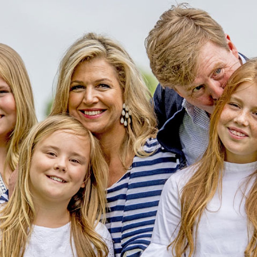 El rey Guillermo de Holanda y sus hijas ya se encuentran en Argentina para acudir al entierro de Jorge Zorreguieta