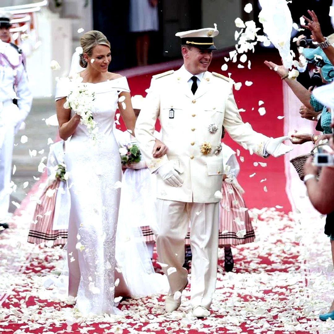 Alexandra de Hannover anuncia que se casa: recordamos los trajes nupciales más impresionantes de las princesas monegascas