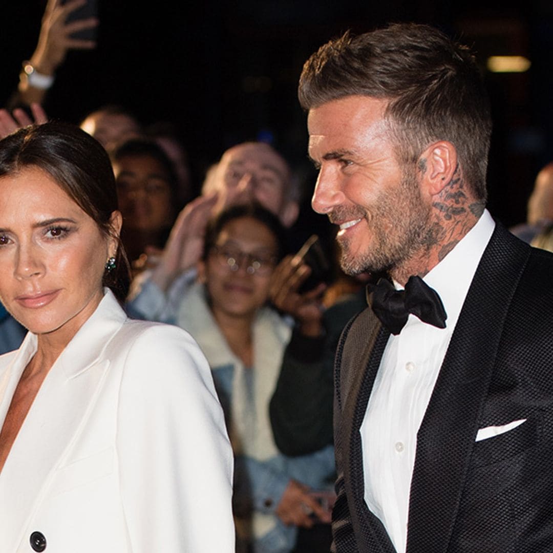 Victoria nos 'chiva' el aspecto que tiene David Beckham después de una noche bailando