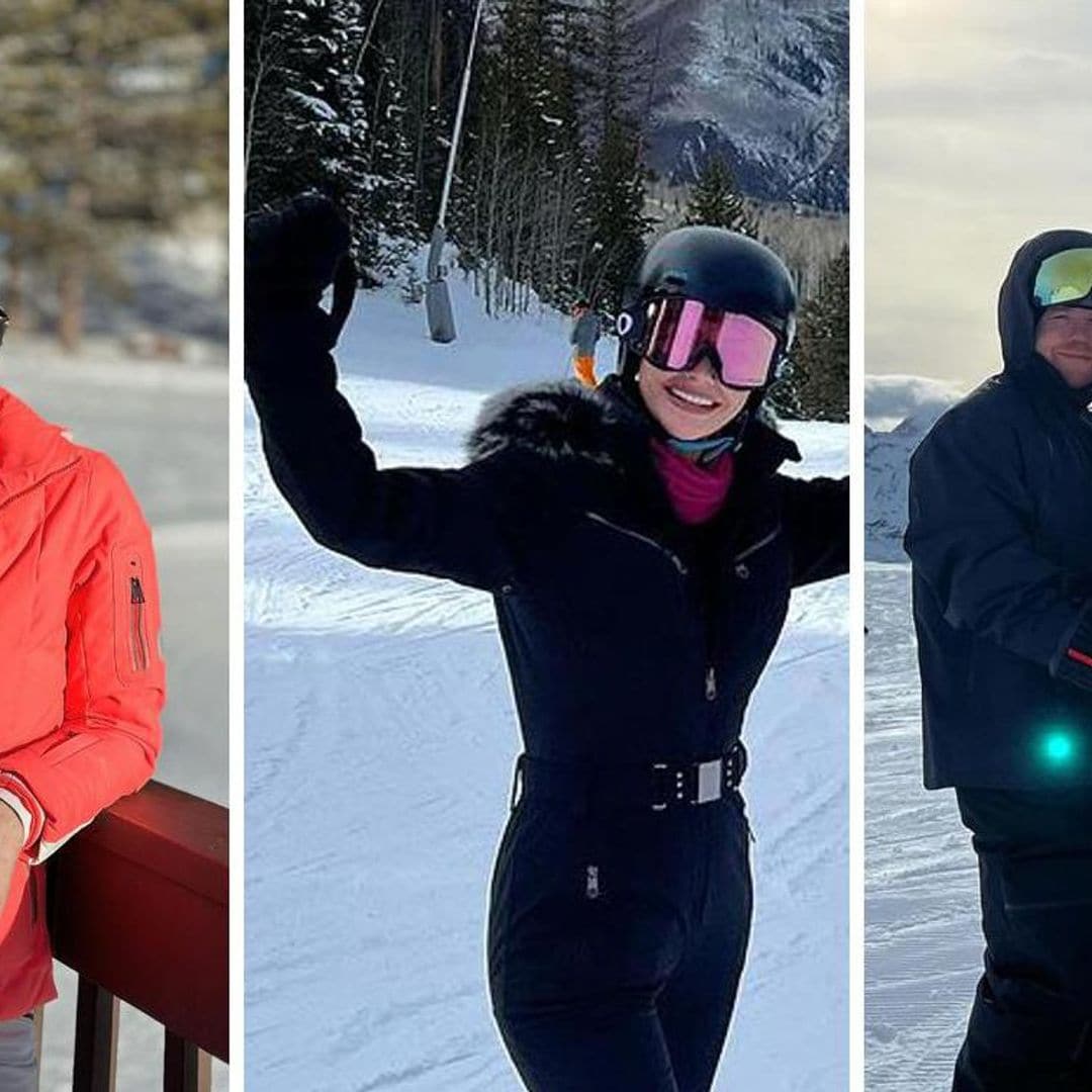 ¡Diversión bajo cero! Jacky Bracamontes, Ana Patricia Gámez y más famosos de vacaciones en la nieve