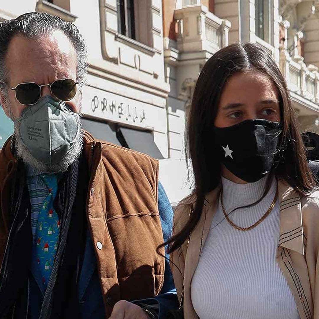 Victoria Federica y Felipe de Marichalar celebran el cumpleaños de su padre en una comida familiar