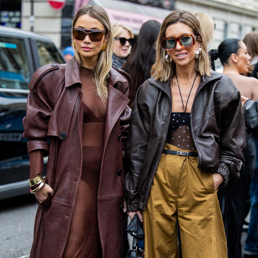 Transparencias: la tendencia que domina el 'street style' en 'London Fashion Week'
