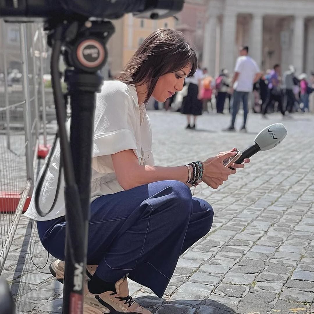 Patricia Pardo muestra, desde dentro, cómo está viviendo estos días en el Vaticano