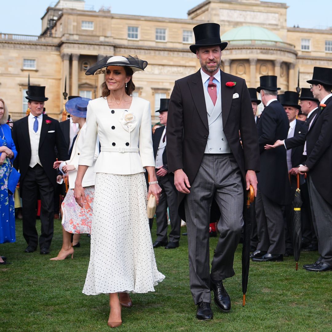 Kate Middleton y el príncipe Guillermo, los perfectos anfitriones en la gran fiesta de jardín de palacio: las fotos