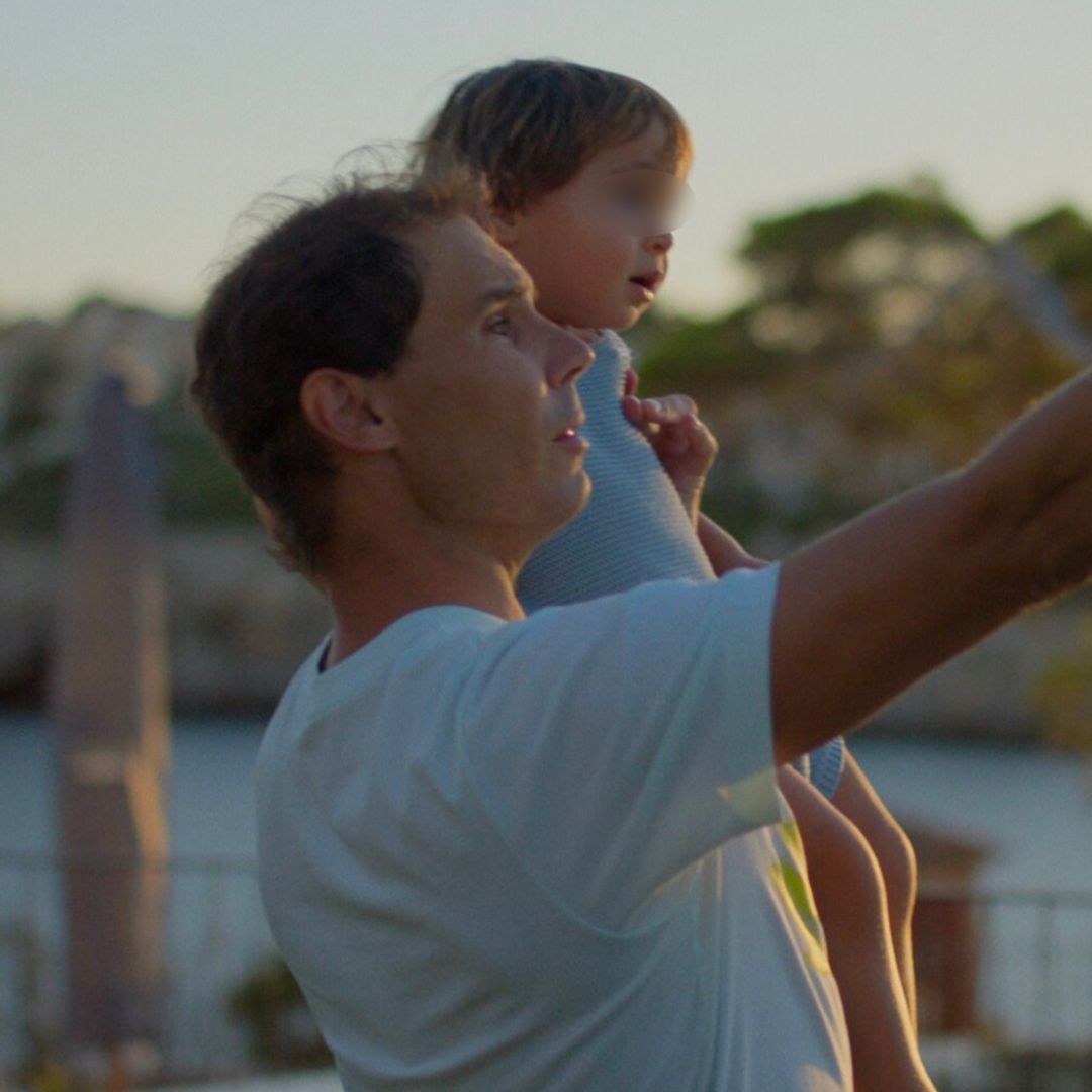 Rafa Nadal trata de trasmitirle a su hijo mayor su pasión por el deporte, el mar y Mallorca