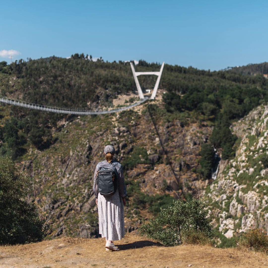 Puente peatonal 516 Arouca, Geoparque, Unesco, Portugal