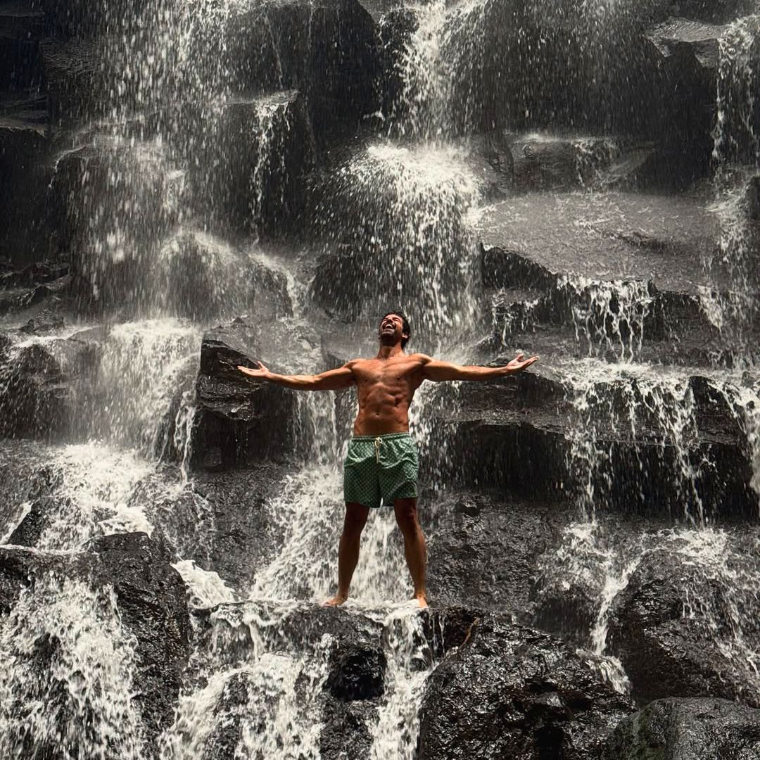 Así son las cascadas favoritas de Juan Betancourt y Miguel Ángel Muñoz en Bali: pura fantasía tropical