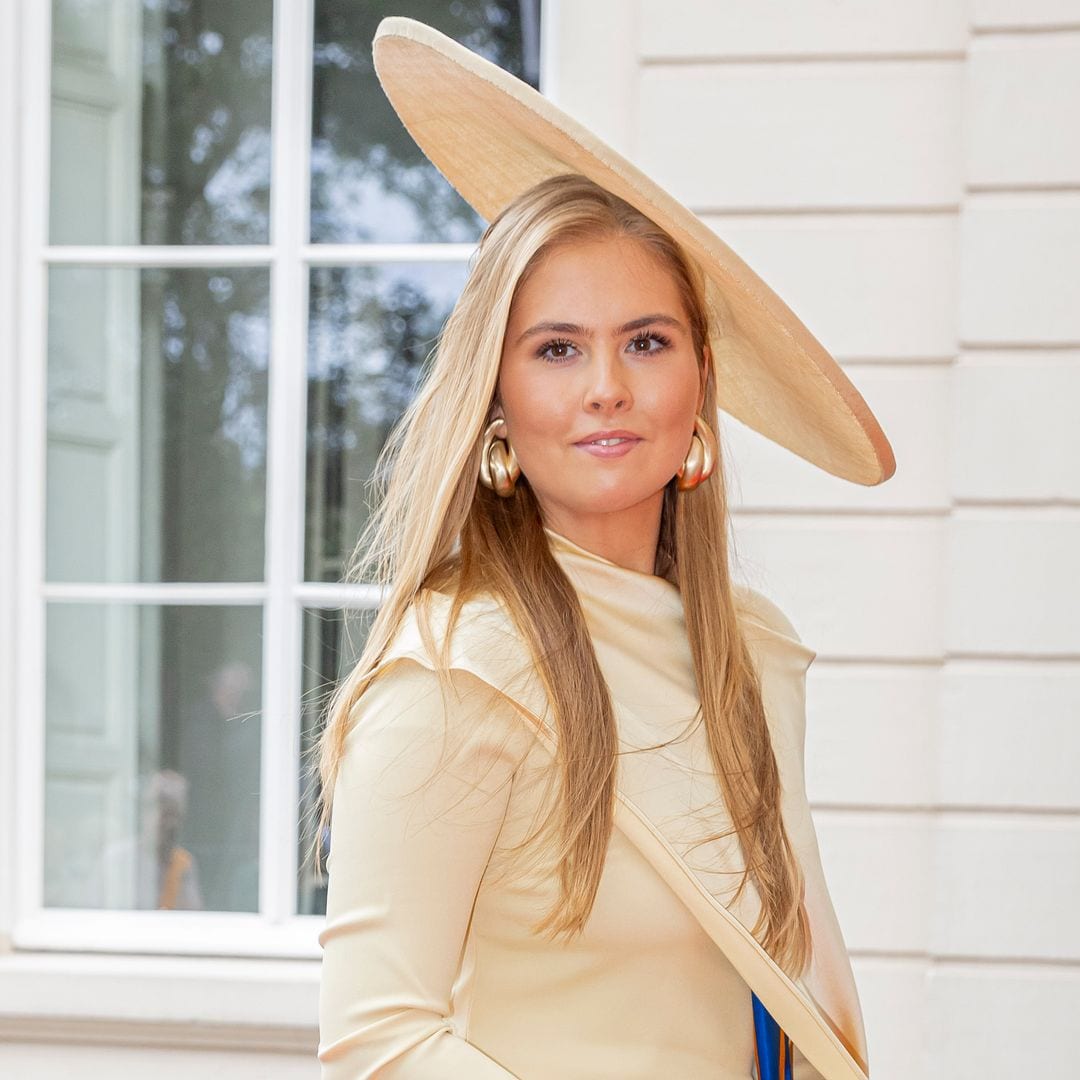 La princesa Amalia de Holanda lleva un vestido lleno de historia familiar