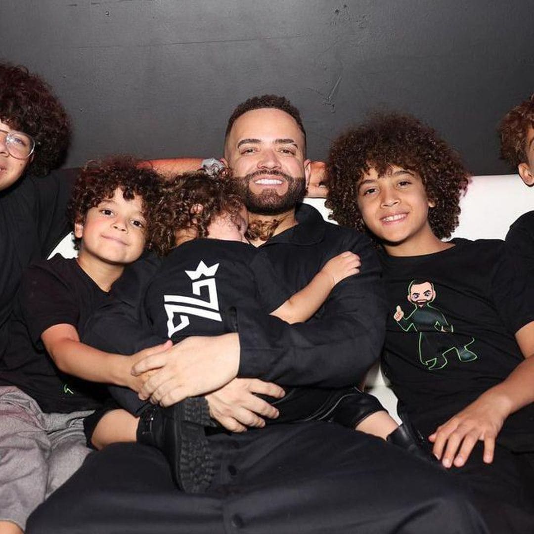 Nacho Mendoza celebra su cumpleaños en Miami con sus cinco hijos