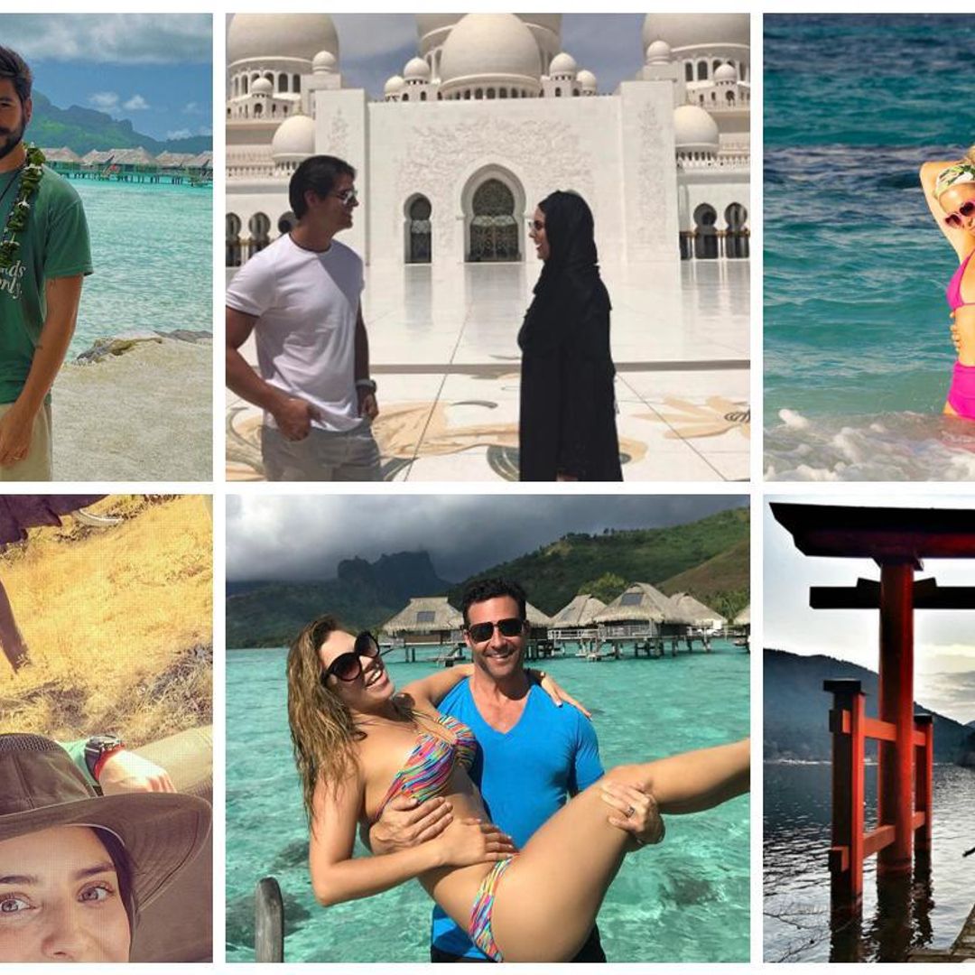 África, Abu Dhabi, Bora Bora y más... Las exóticas lunas de miel de los famosos