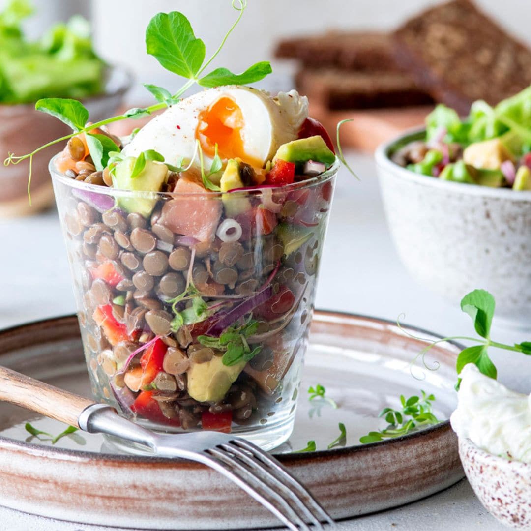 Ideas de cocina: una forma muy vistosa para presentar tus ensaladas