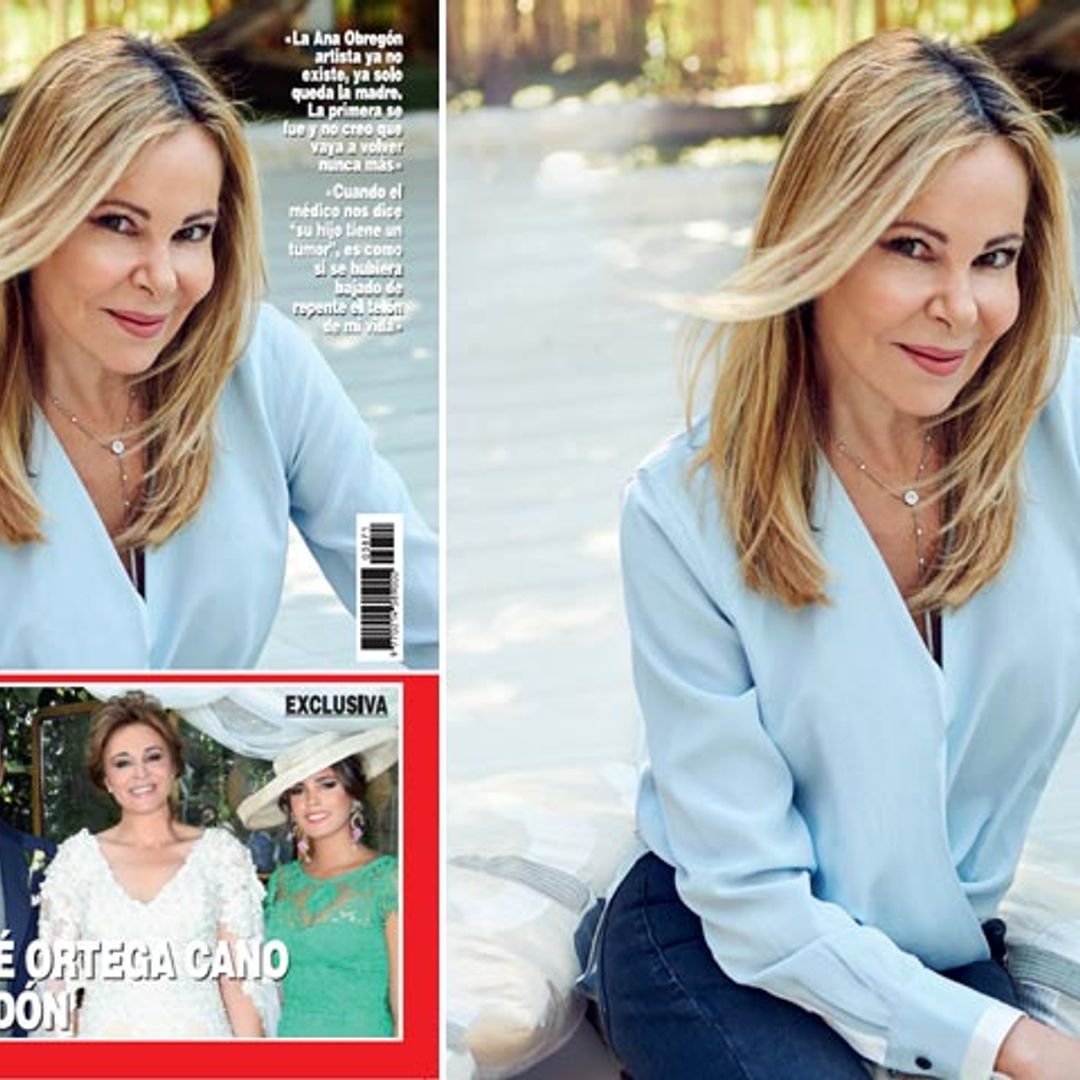 Entrevista exclusiva en ¡HOLA!: Ana Obregón habla por primera vez de los duros momentos vividos por la enfermedad de su hijo