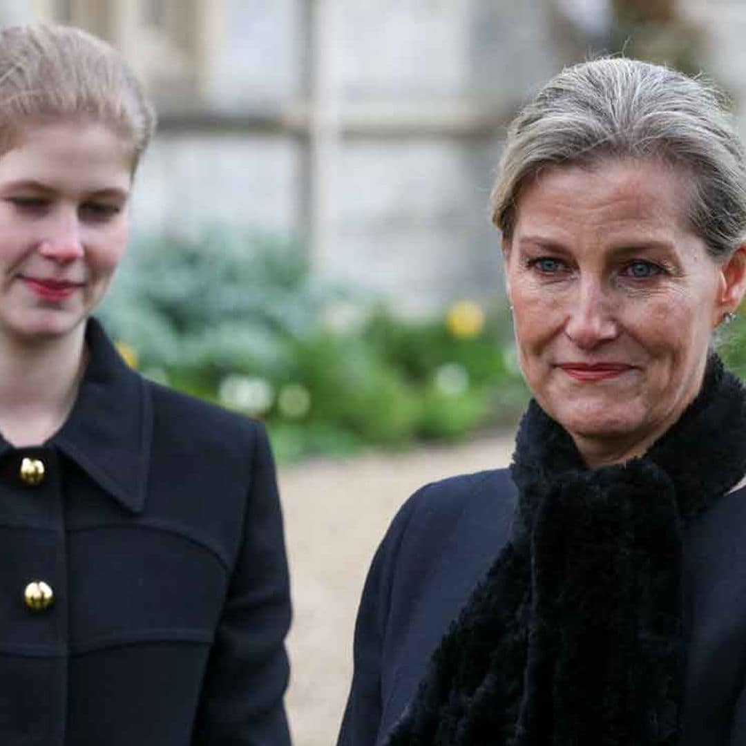 La condesa de Wessex revela que el duque de Edimburgo murió 'en paz' y de una forma 'muy dulce'