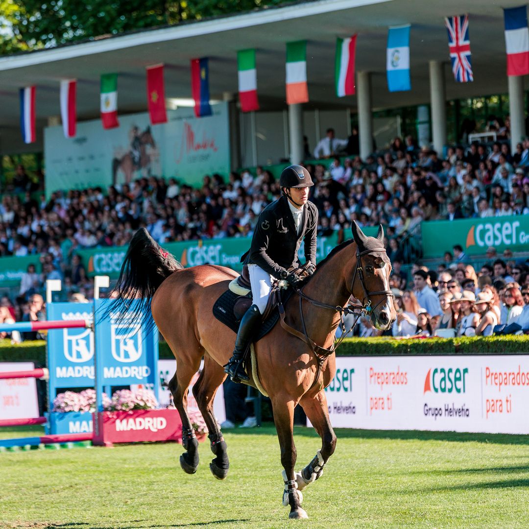 Íñigo López de la Osa Franco ya destaca en el Longines Global Champions Tour Madrid