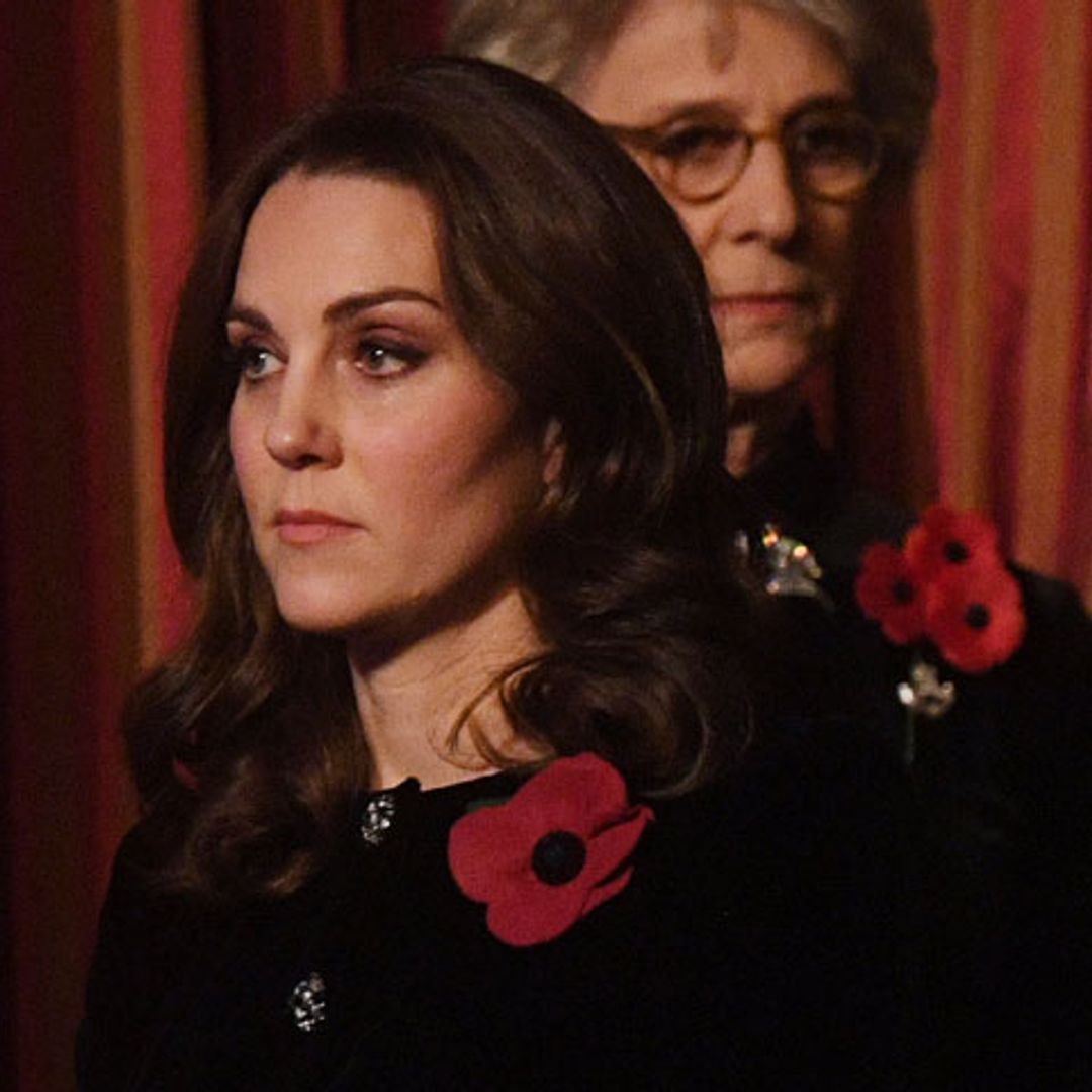 La Duquesa de Cambridge, de concierto con la Familia Real británica