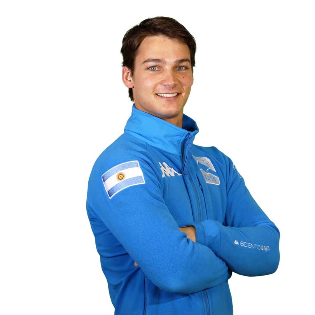 Tiziano Gravier, el hijo de Valeria Mazza que debuta en los Juegos Olímpicos de Invierno