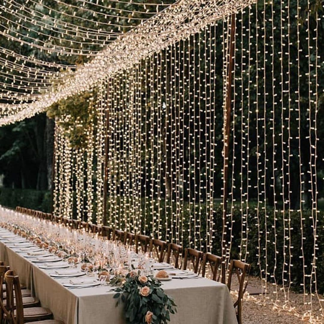 Iluminación para bodas: 9 ideas vistas en redes sociales que te enamorarán