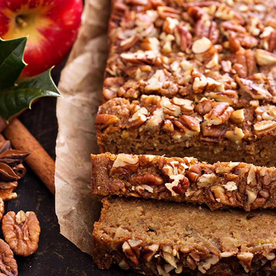 'Brownie' de chocolate con nueces y manzana, una deliciosa explosión de sabores