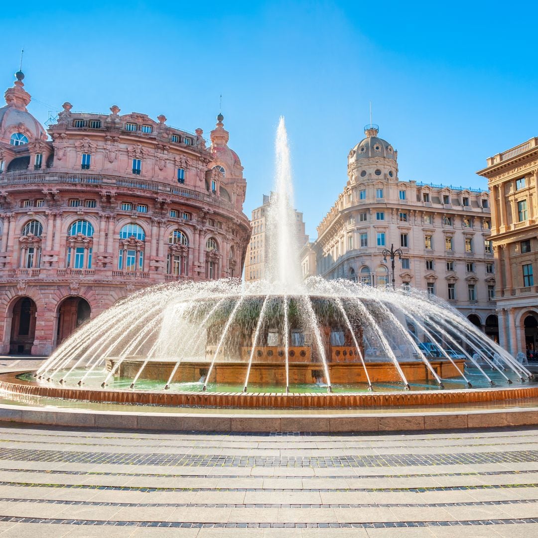 Plaza Ferrari, Génova, Italia