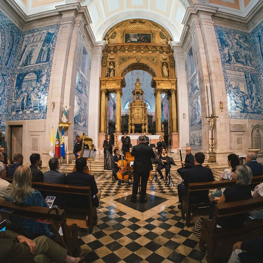concierto en el Palacio Fronteira, Lisboa, Portugal