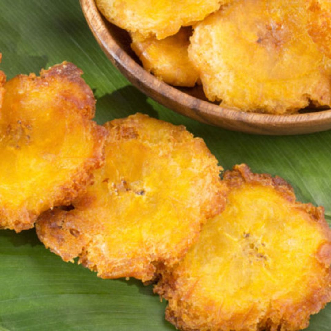 Patacones de plátano