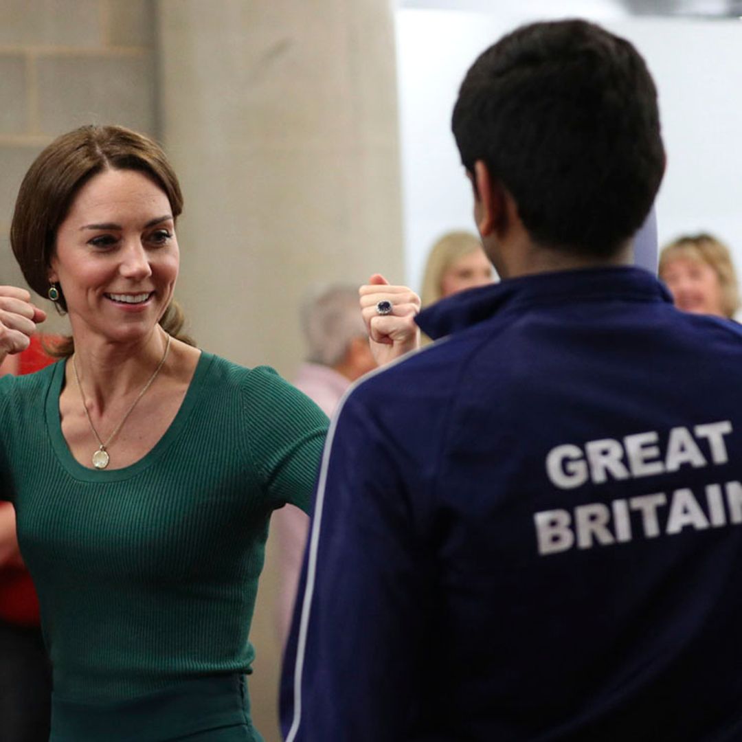 ¡Cuidado con Kate-San! La duquesa de Cambridge muestra sus habilidades con el taekwondo
