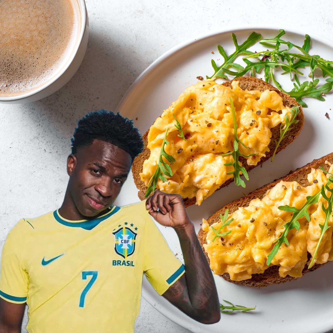 "Pan con huevos revueltos": así desayuna Vinícius Júnior, la estrella brasileña que deslumbra dentro y fuera del campo en el Mundial