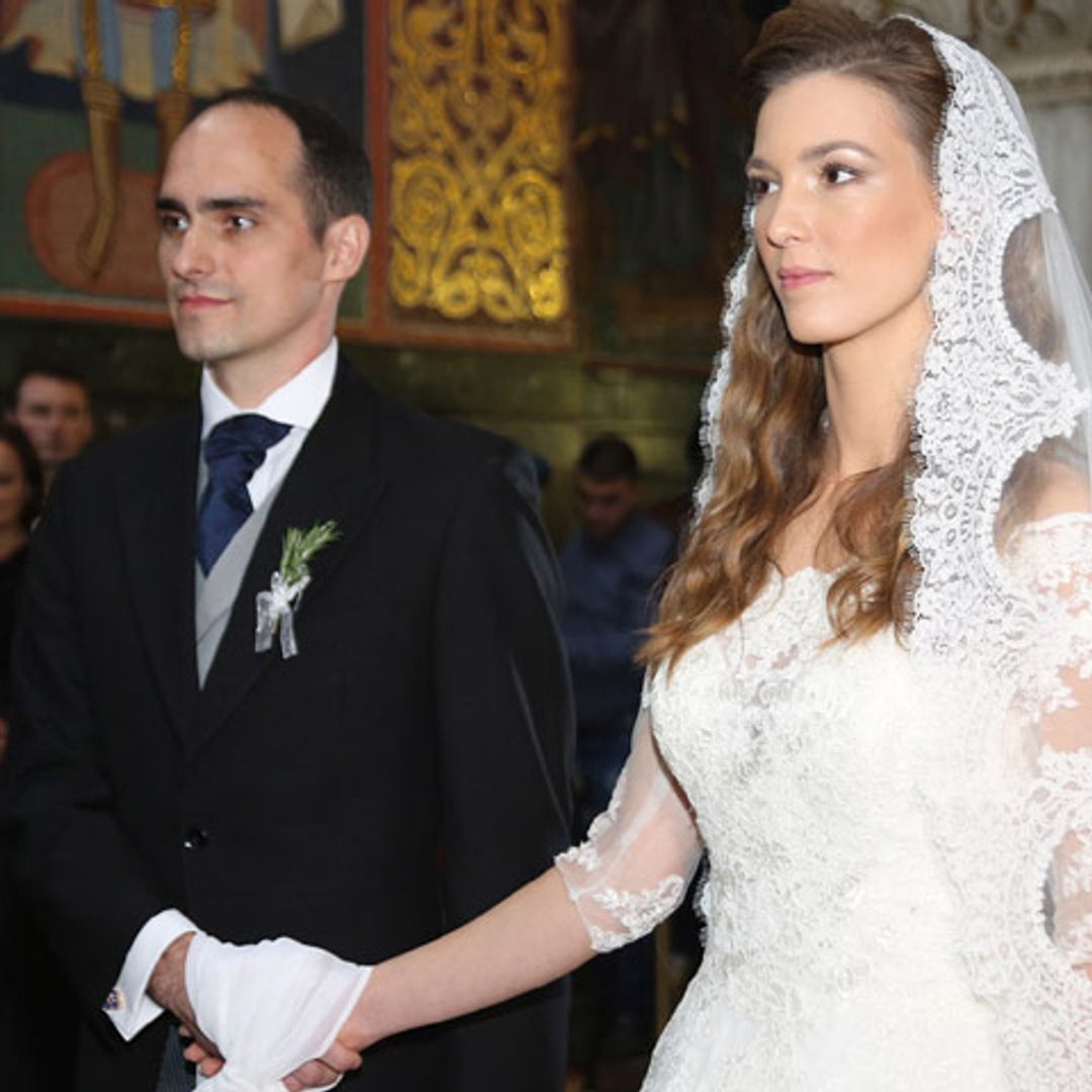 El 'sí, quiero' de los príncipes Mihailo y Ljubica, protagonistas de la primera boda real de Serbia en décadas