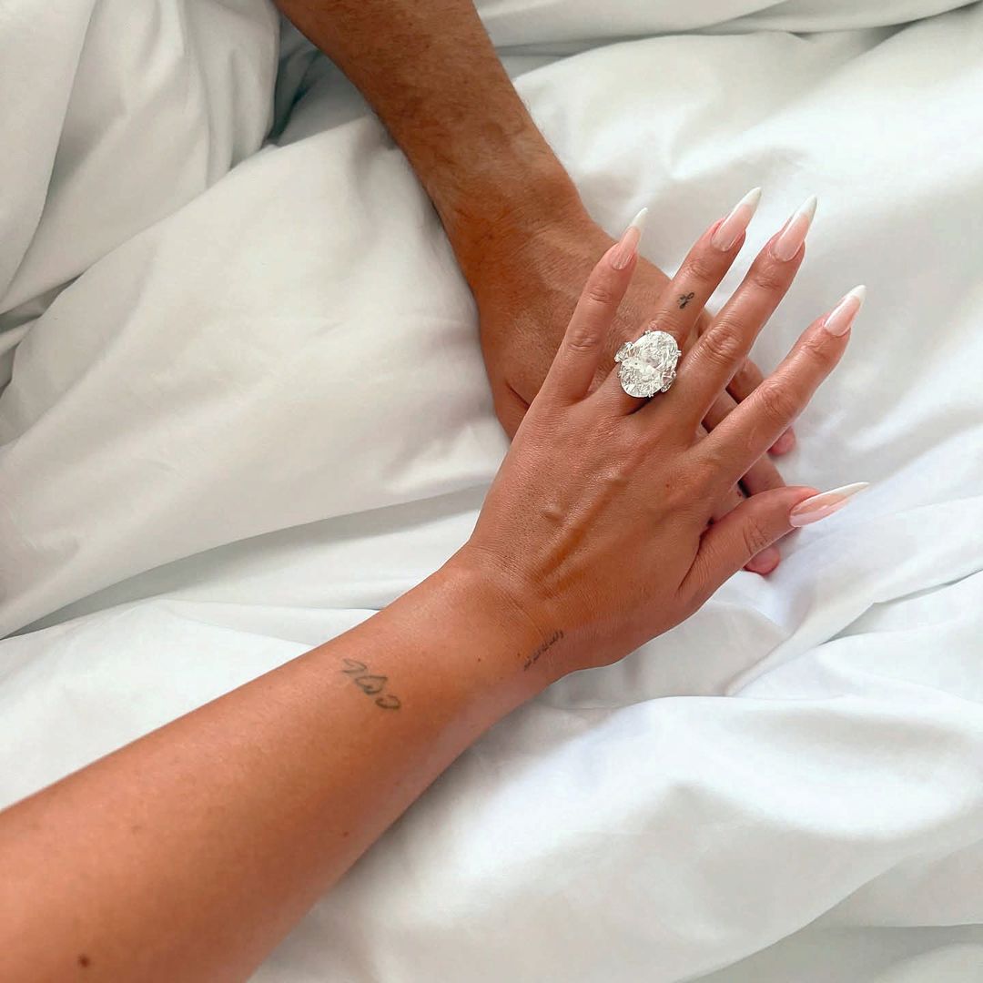 Anillo de la pedida de mano de Georgina Rodriguez 
