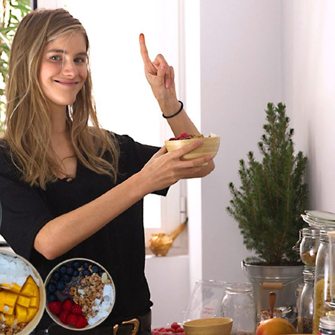 En HOLA!4u, bowls fáciles de frutas con Irina Isasia