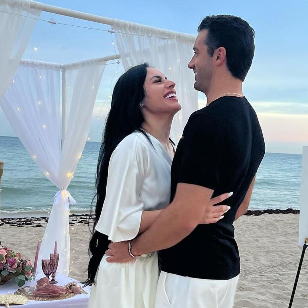 Evelyn Beltrán, pareja de Toni Costa, se viste de novia, ¿ya hubo boda?