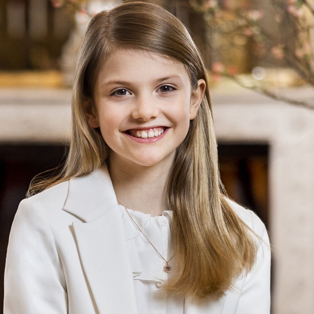 ¡Qué formal y mayor! Estelle de Suecia cumple diez años convertida en toda una preadolescente