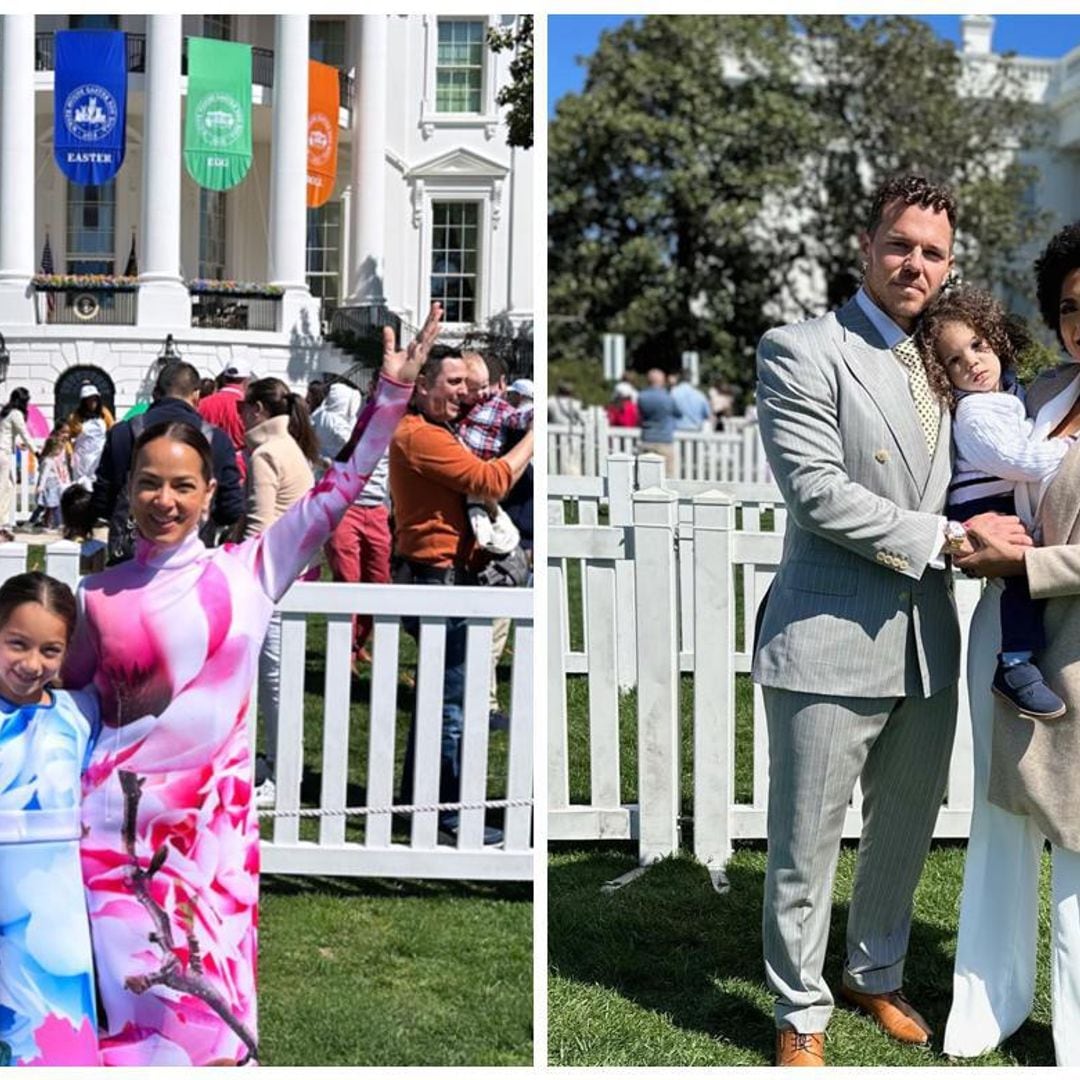 Adamari López y Francisca dan un vistazo de su visita en familia a la Casa Blanca