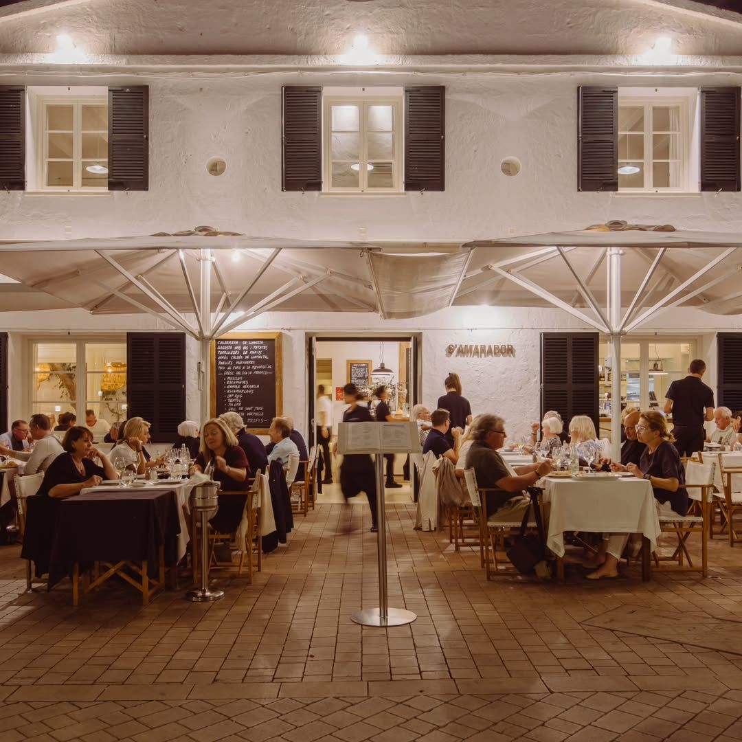 S’Amarador, un buen restaurante en Ciutadella, Menorca