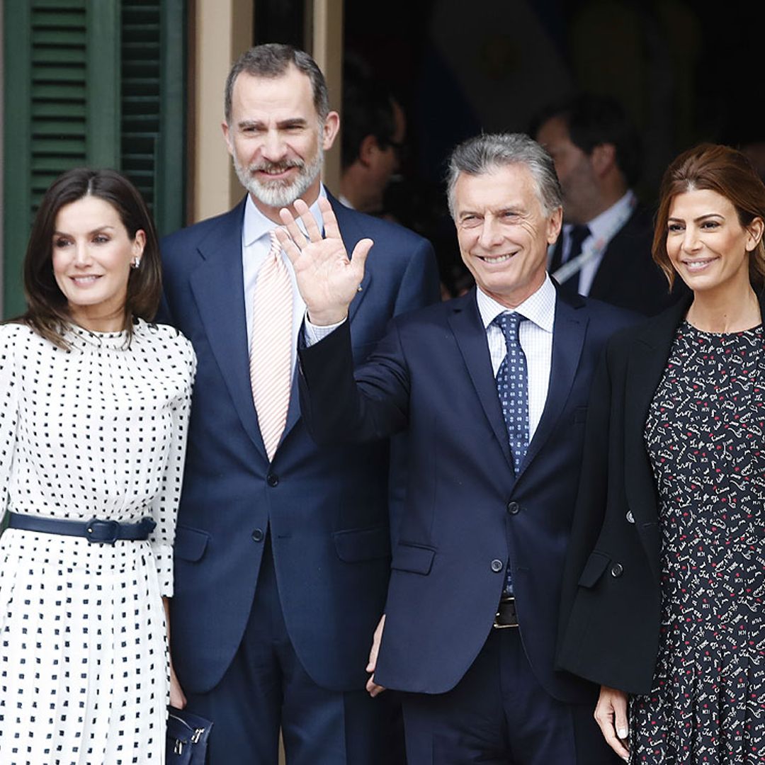 Los Reyes finalizan sus intensos tres días en Argentina con la colectividad española en Córdoba