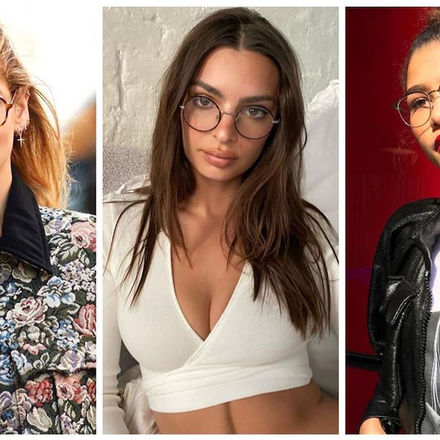 los lentes correctivos que lucen las celebs