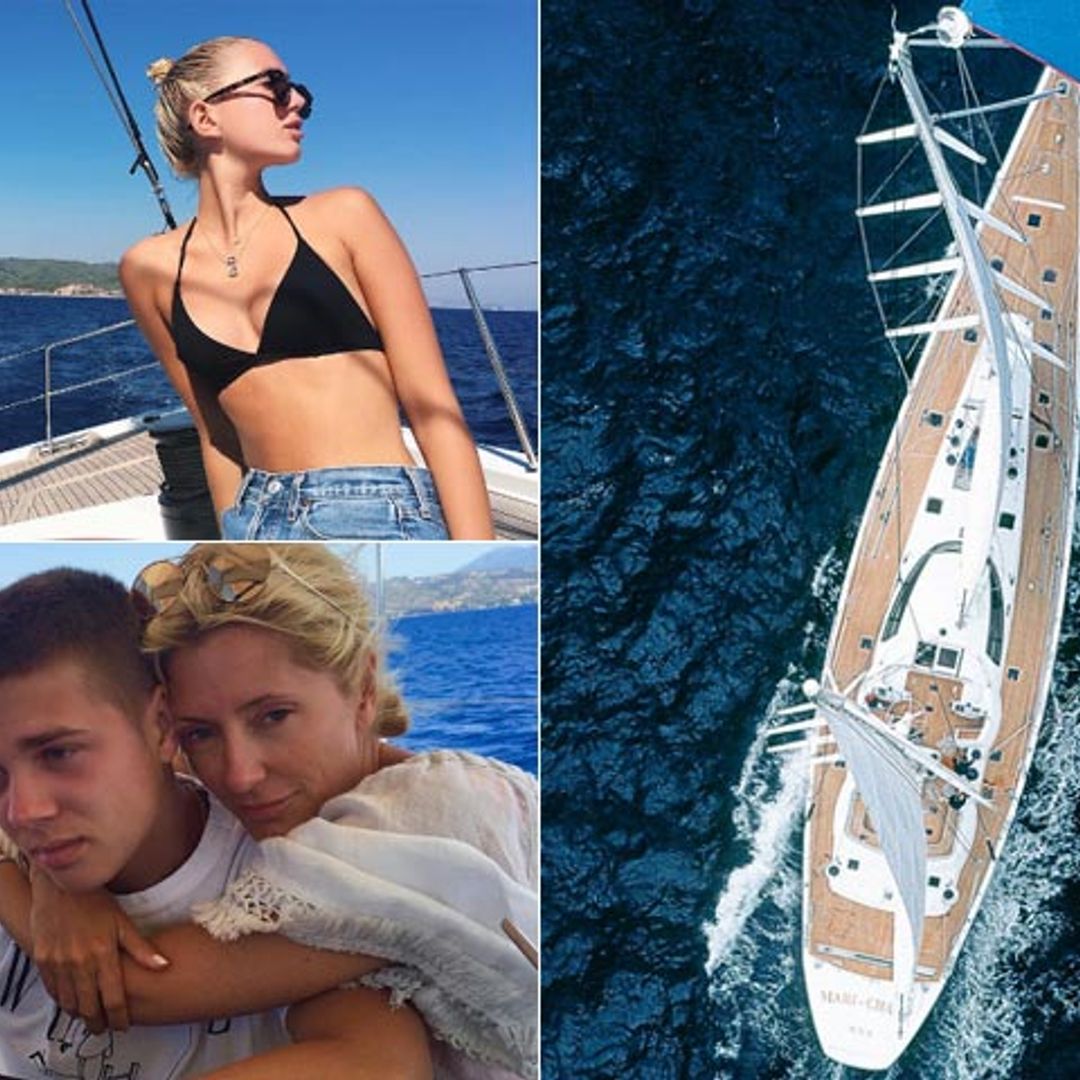 Entramos en el impresionante velero de Pablo y Marie Chantal de Grecia... ¡Está en venta!