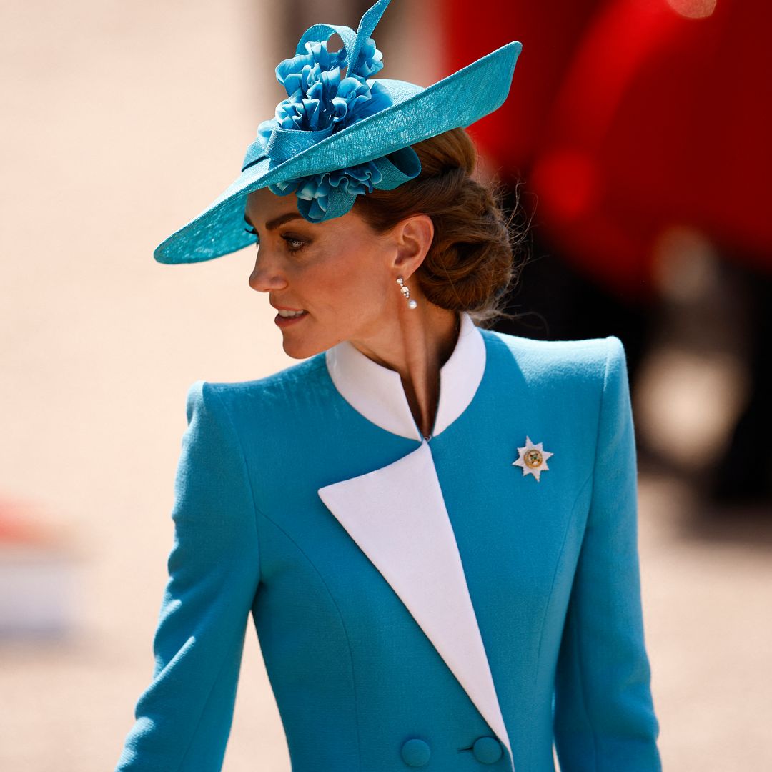 Kate Middleton, pura elegancia con guiño a Diana de Gales e Isabel II en el 'Trooping the Colour'
