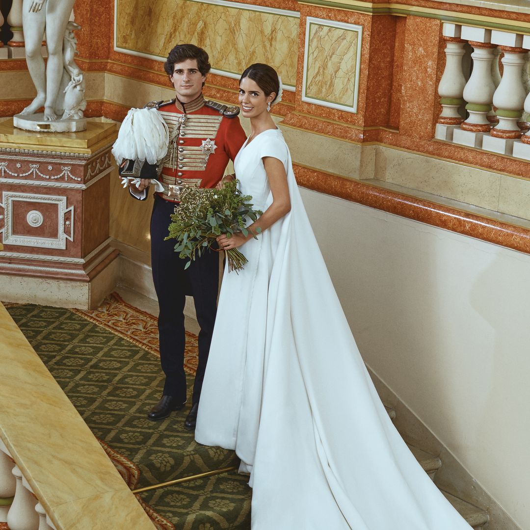 Abrimos el álbum de boda de Fernando Fitz-James y Sofia Palazuelo: del vestido de novia creado sin patrones a los 700 invitados
