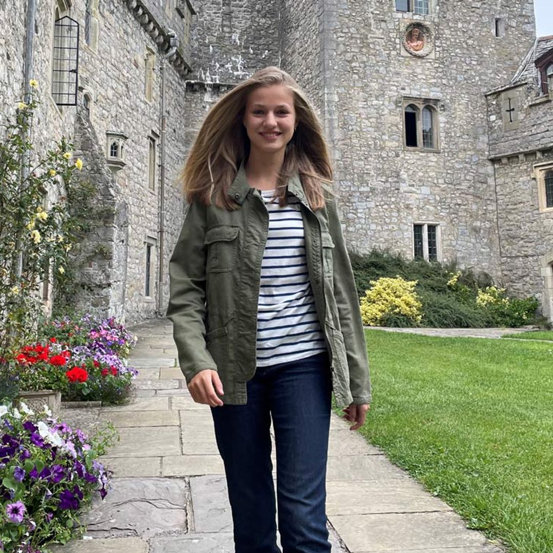 La felicidad de la princesa Leonor empezando su nueva vida en Gales