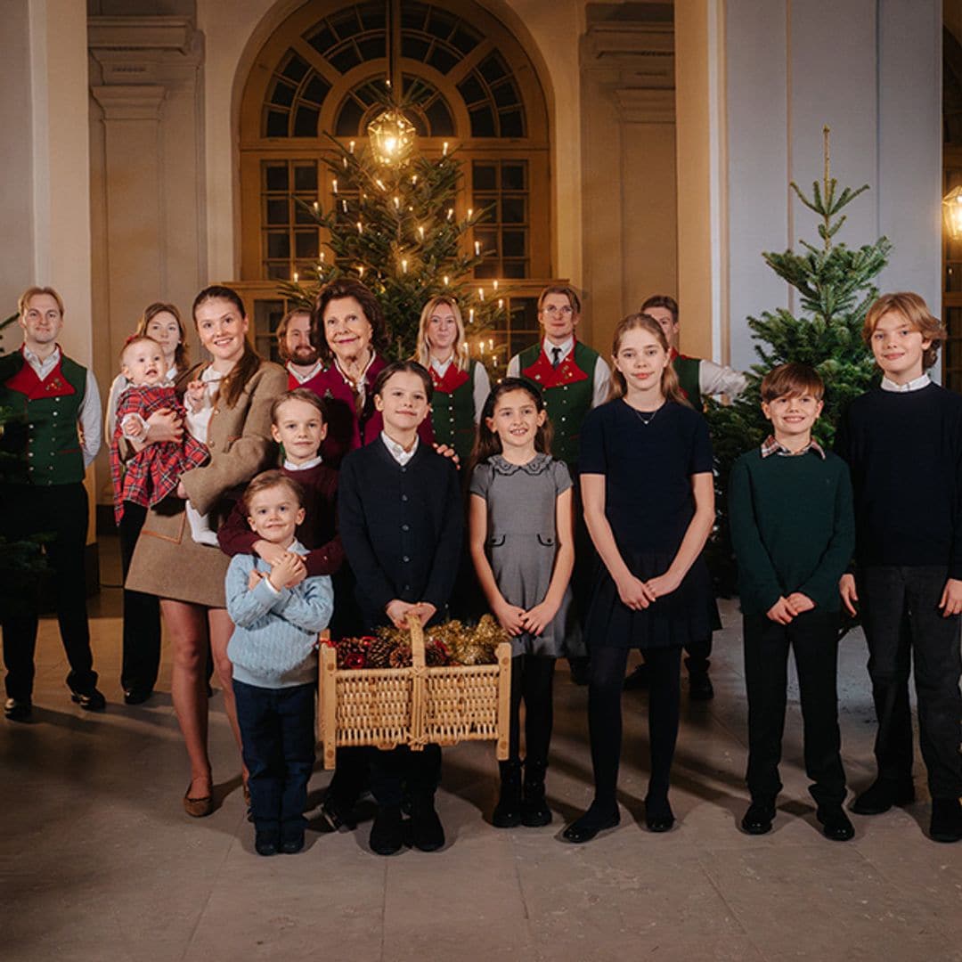 Silvia de Suecia arranca la Navidad rodeada de sus 9 nietos y en medio de la polémica de la princesa Sofia