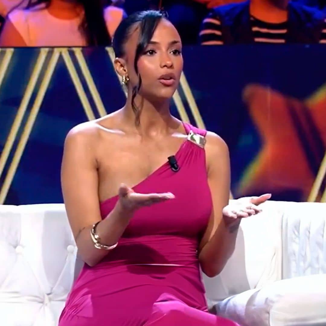Jeimy Báez rompe su silencio sobre su embarazo y delata sin querer al famoso padre en pleno directo 