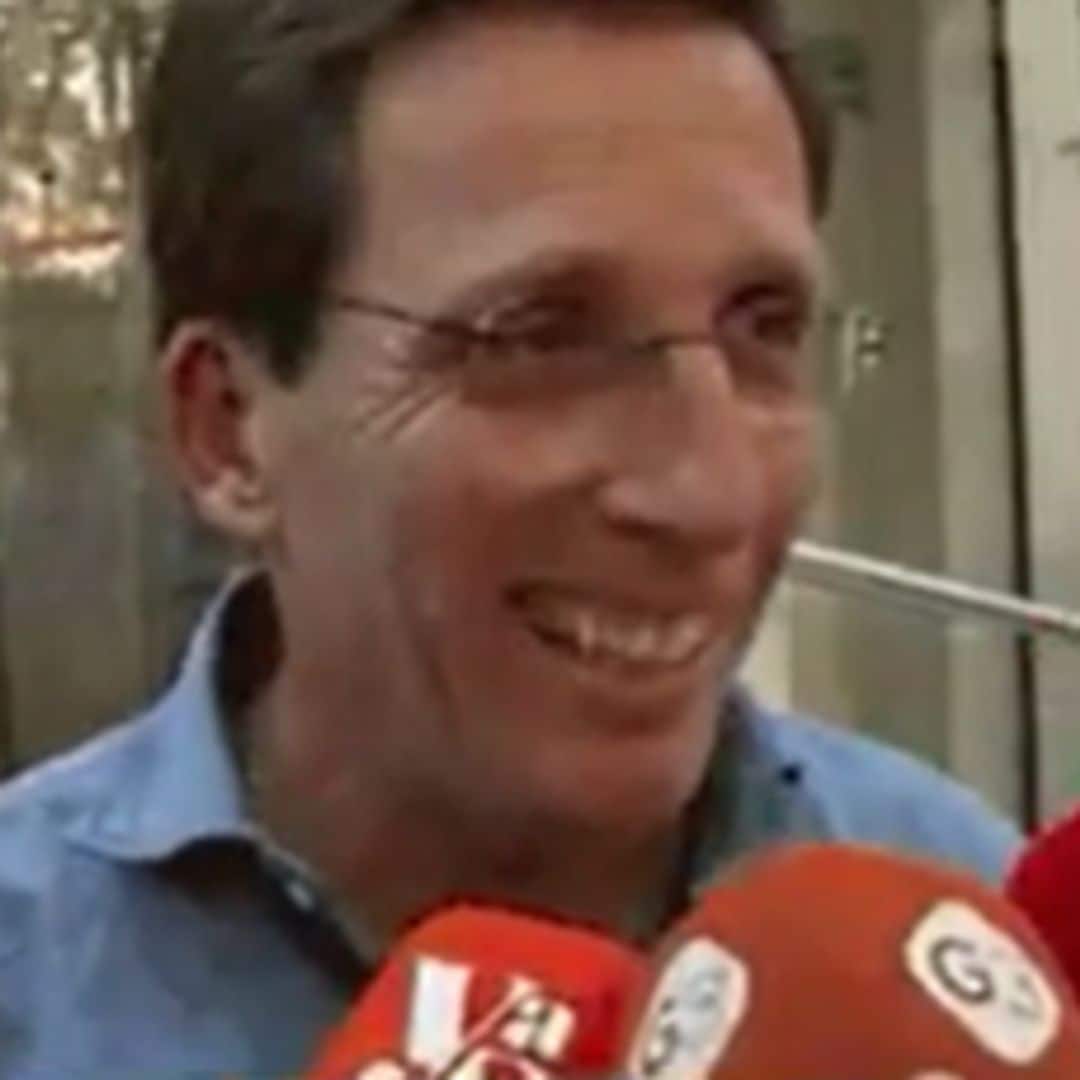 Primeras palabras de Martínez-Almeida tras ser padre: "No se puede describir con palabras la emoción que uno siente"