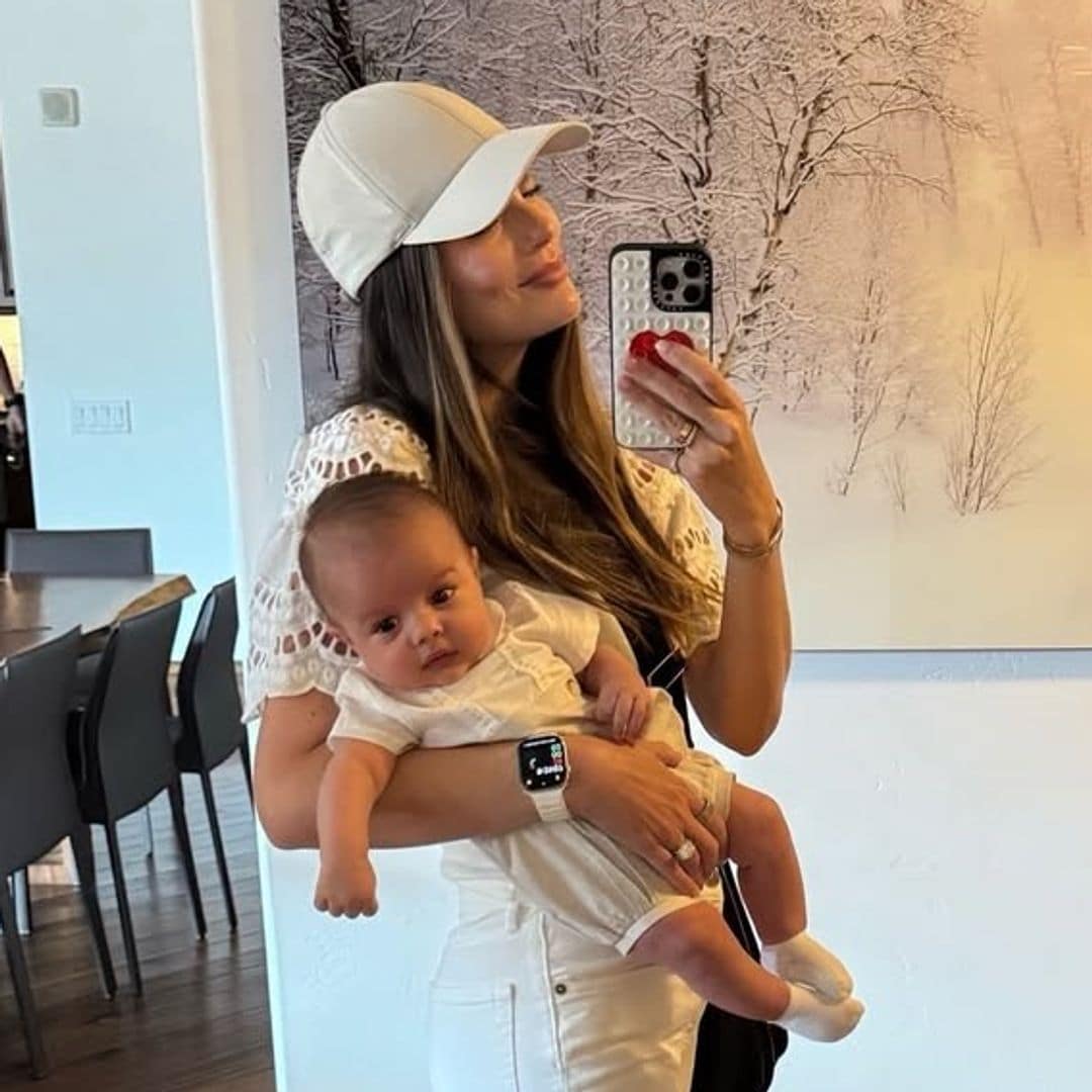Ximena Navarrete presume a su 'amor más chiquito', su hijo Santiago